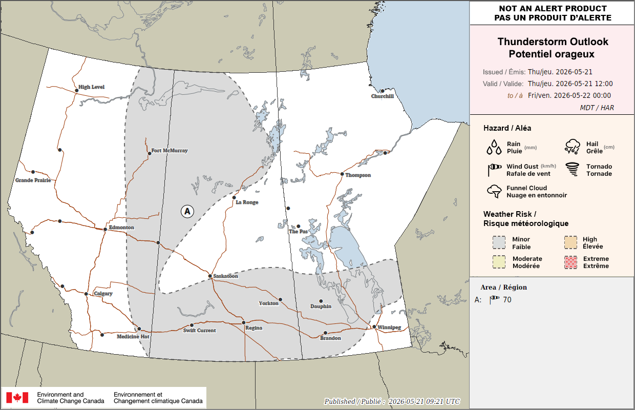 PASPC Thunderstorm Outlook